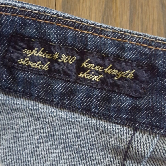 Citizens of Humanity Sophia Knee Length Skirt - Picture 3 of 4